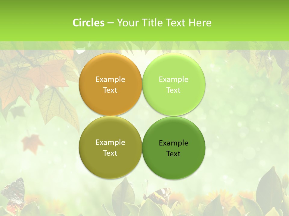 Pretty Colorful Wild PowerPoint Template