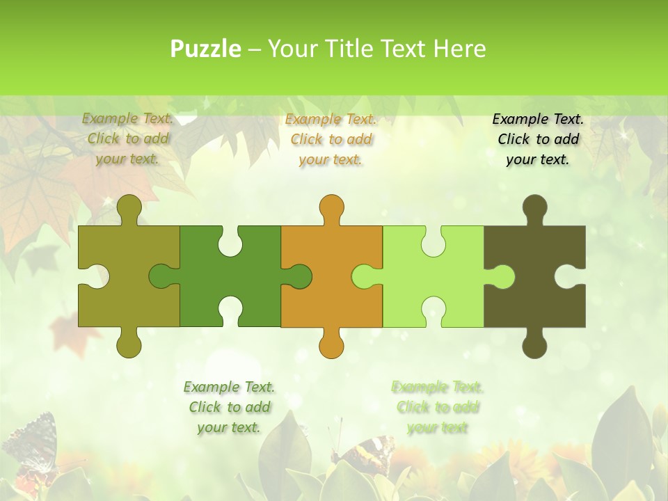 Pretty Colorful Wild PowerPoint Template