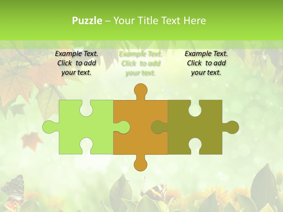 Pretty Colorful Wild PowerPoint Template