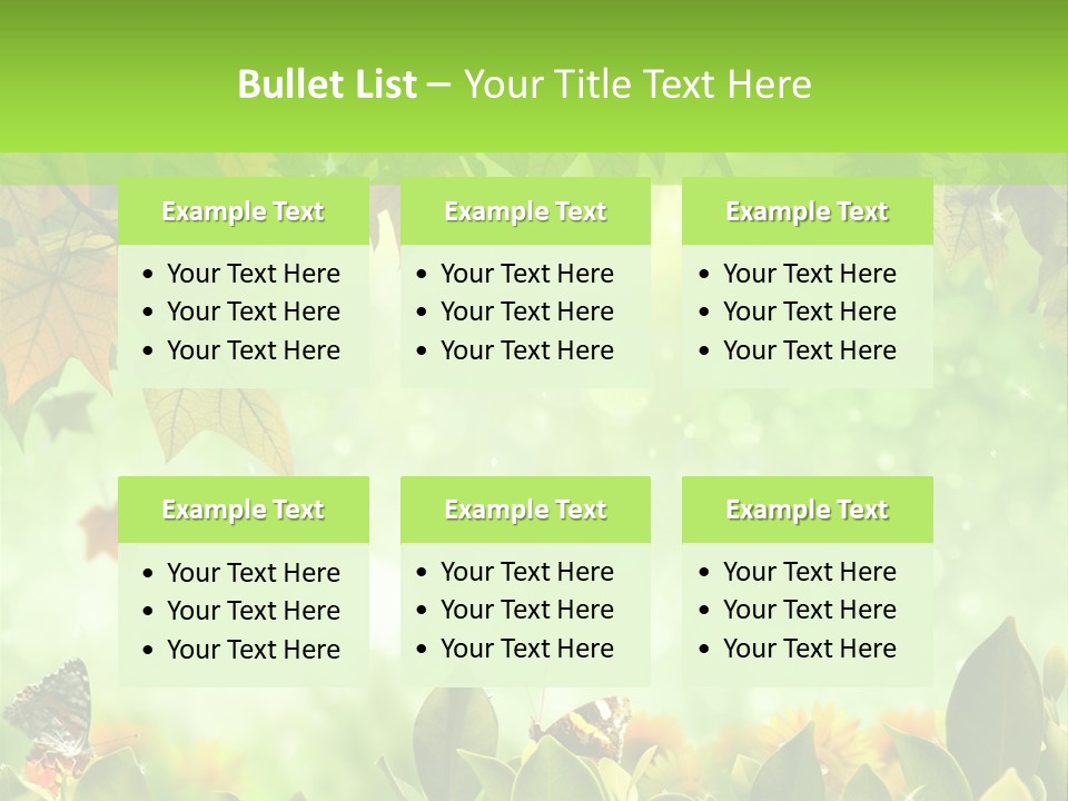 Pretty Colorful Wild PowerPoint Template