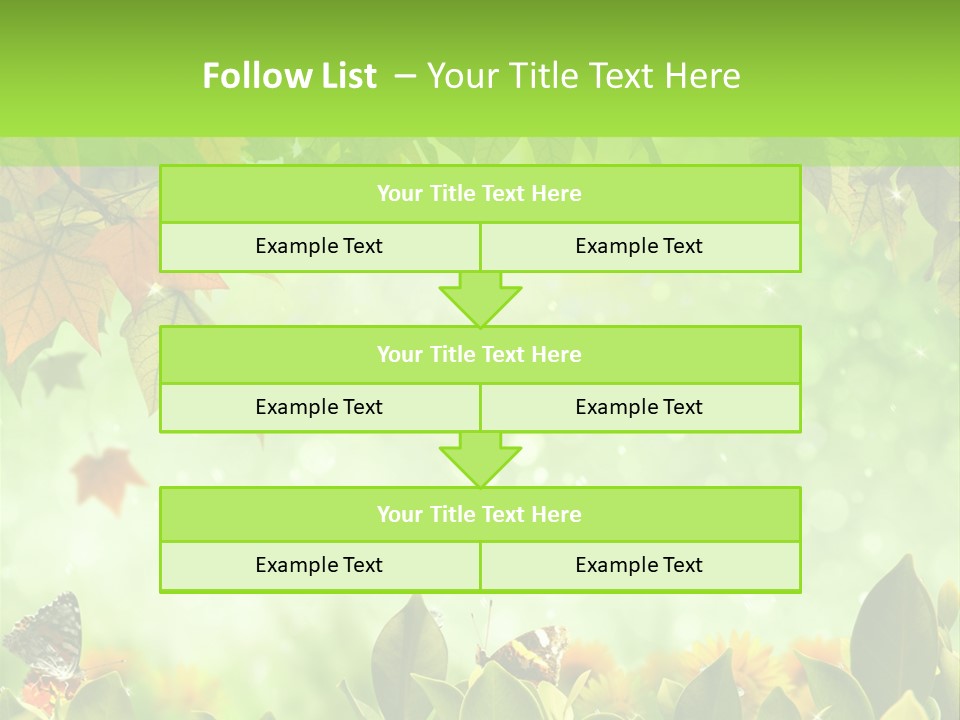 Pretty Colorful Wild PowerPoint Template