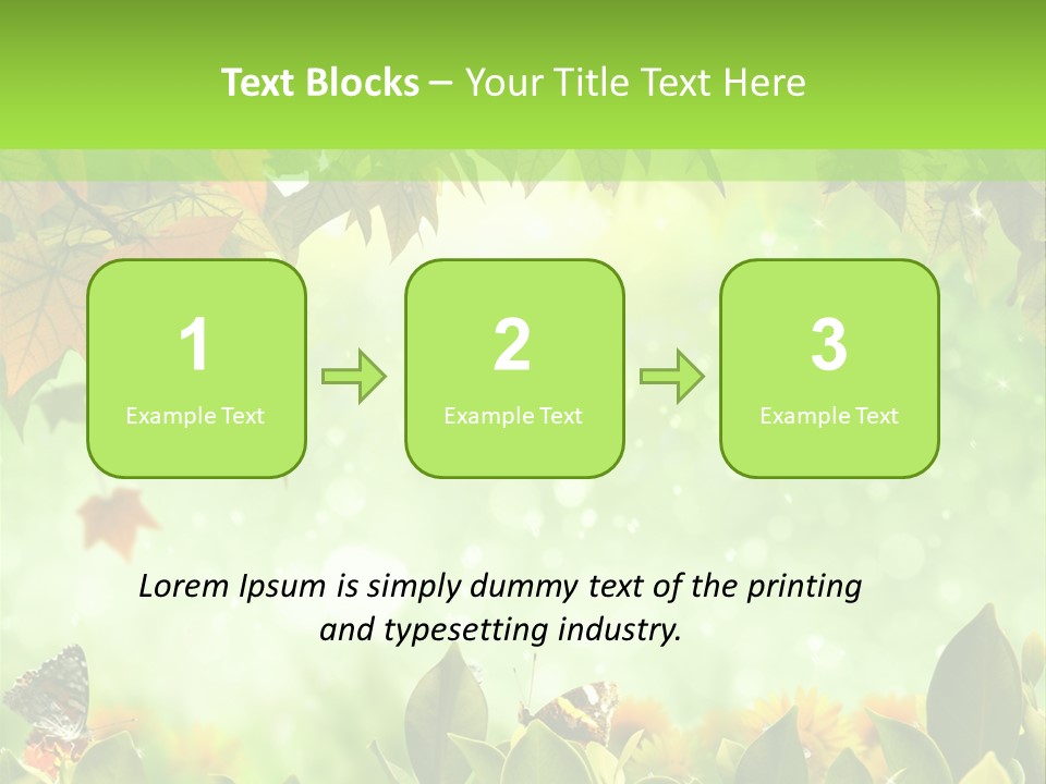 Pretty Colorful Wild PowerPoint Template