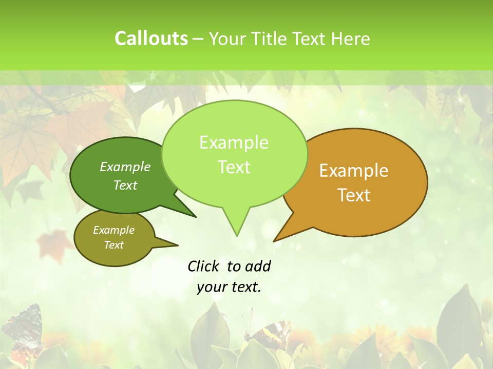 Pretty Colorful Wild PowerPoint Template