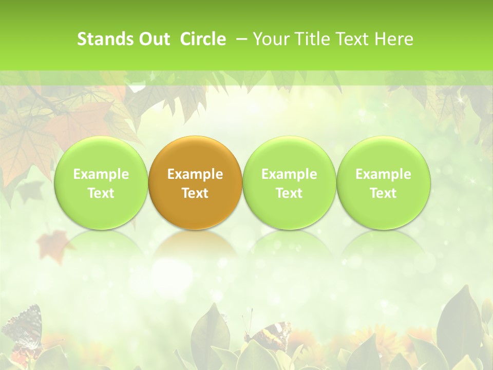 Pretty Colorful Wild PowerPoint Template