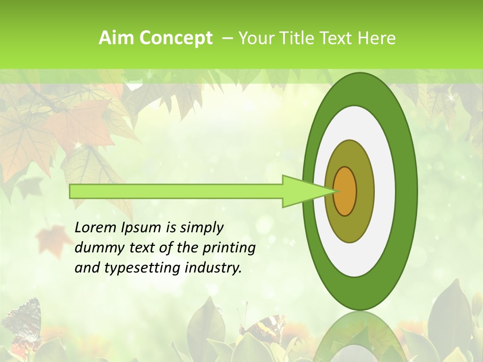 Pretty Colorful Wild PowerPoint Template