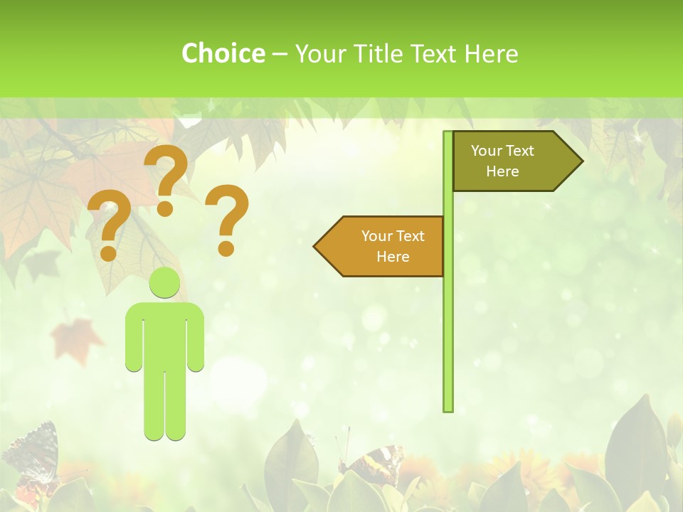 Pretty Colorful Wild PowerPoint Template