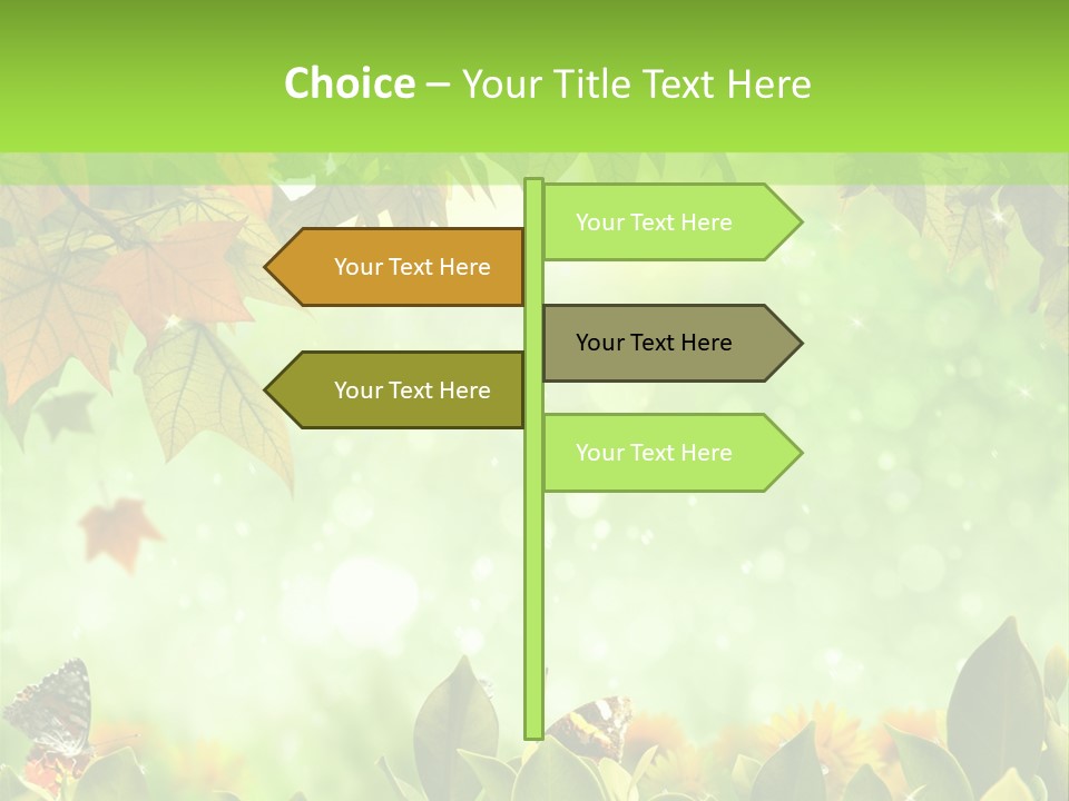 Pretty Colorful Wild PowerPoint Template