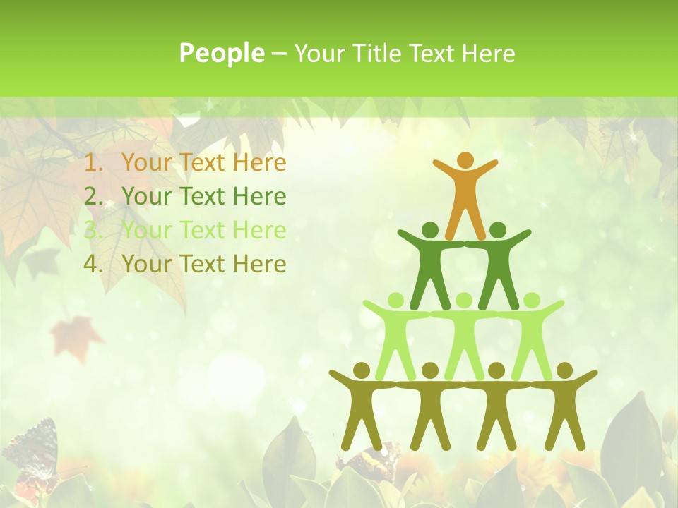 Pretty Colorful Wild PowerPoint Template