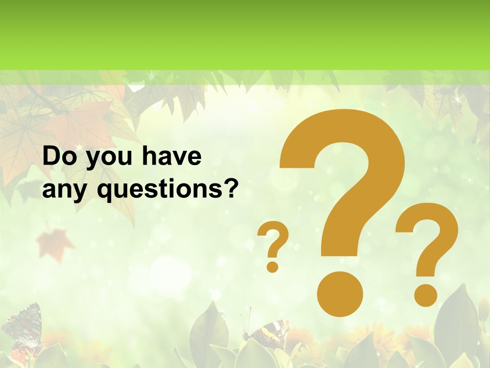 Pretty Colorful Wild PowerPoint Template