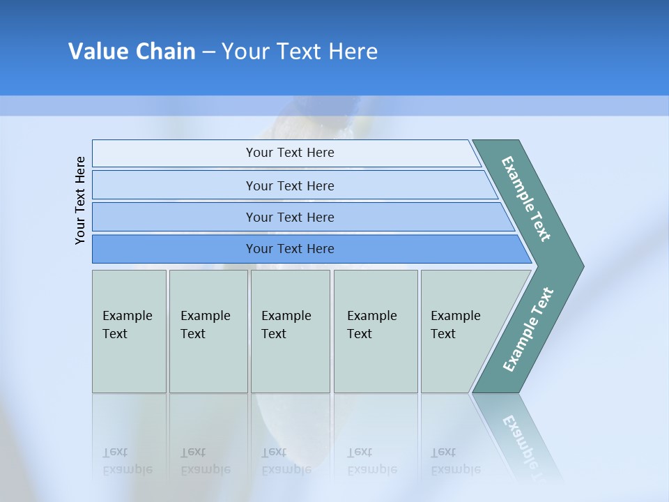 Closeup Dew Spring Flower PowerPoint Template
