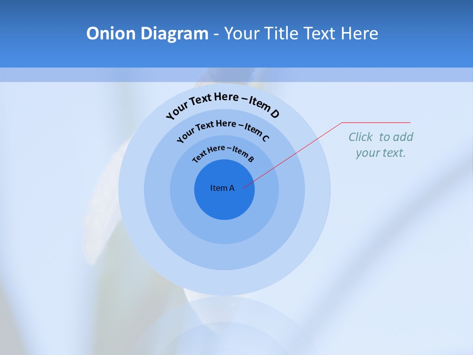 Closeup Dew Spring Flower PowerPoint Template