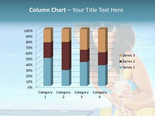 Straw Ocean Yellow PowerPoint Template