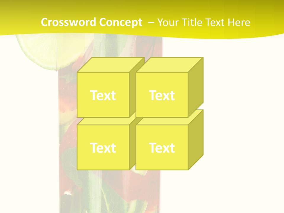 Latin Beverage Ice PowerPoint Template
