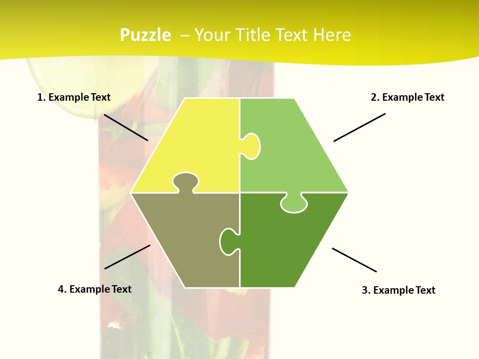 Latin Beverage Ice PowerPoint Template