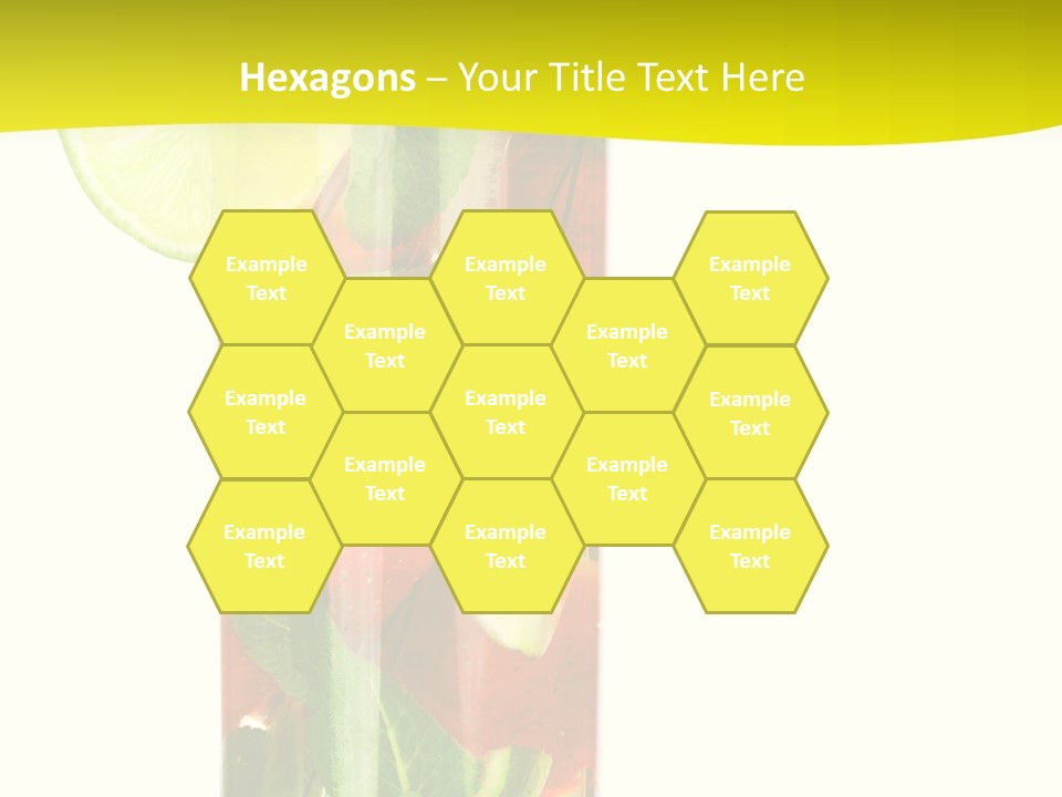 Latin Beverage Ice PowerPoint Template