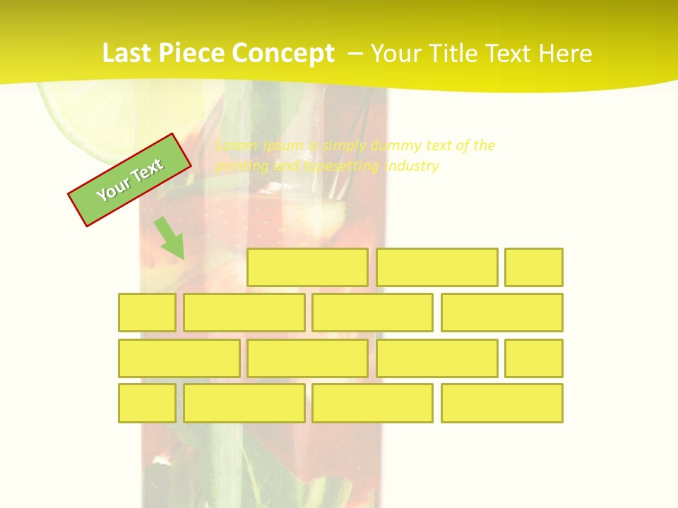 Latin Beverage Ice PowerPoint Template