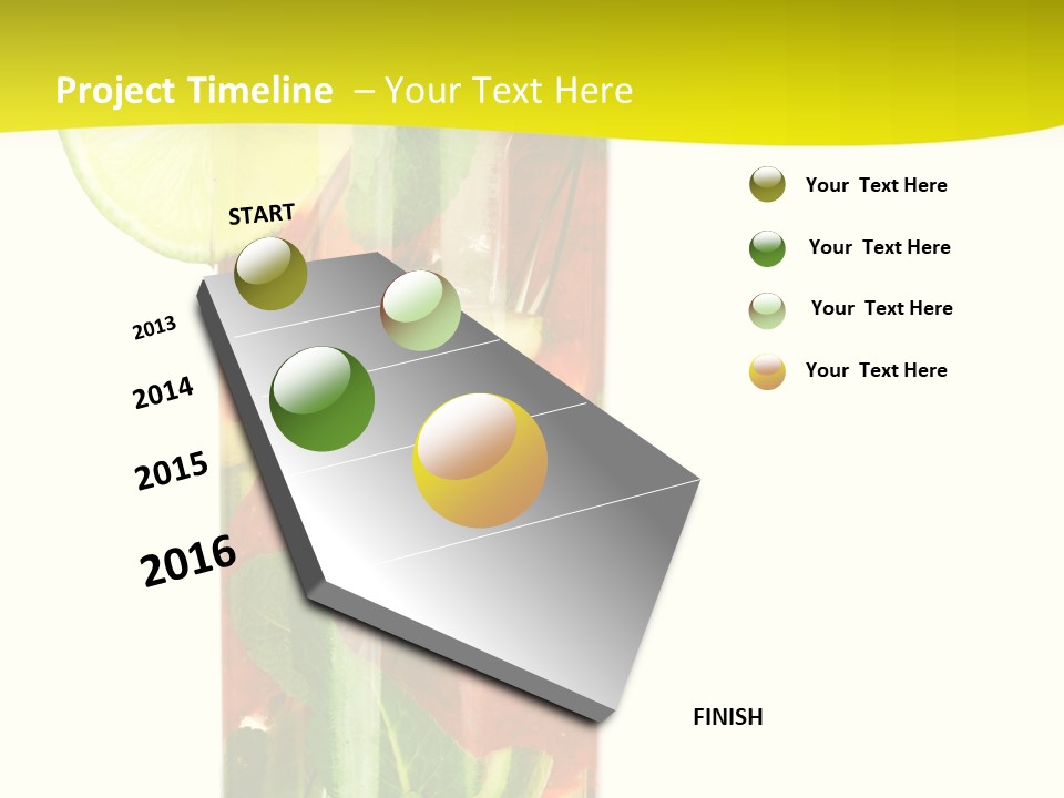 Latin Beverage Ice PowerPoint Template