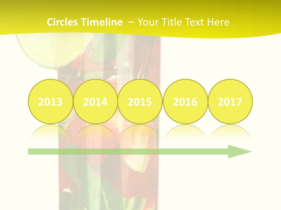 Latin Beverage Ice PowerPoint Template