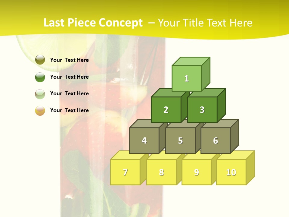 Latin Beverage Ice PowerPoint Template