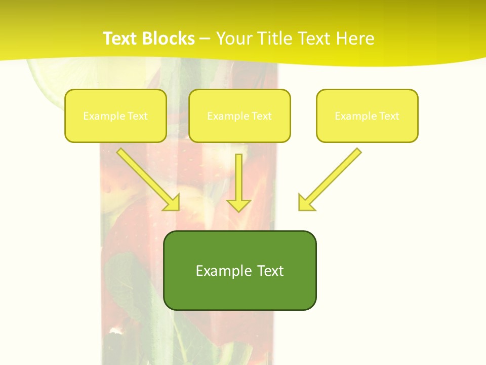 Latin Beverage Ice PowerPoint Template