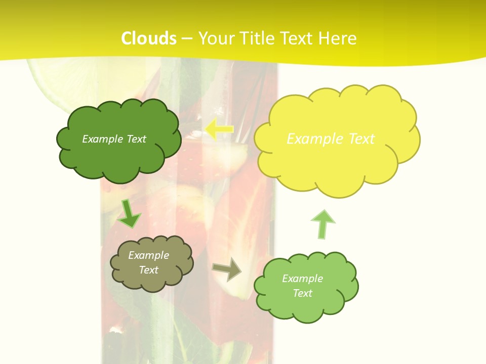 Latin Beverage Ice PowerPoint Template
