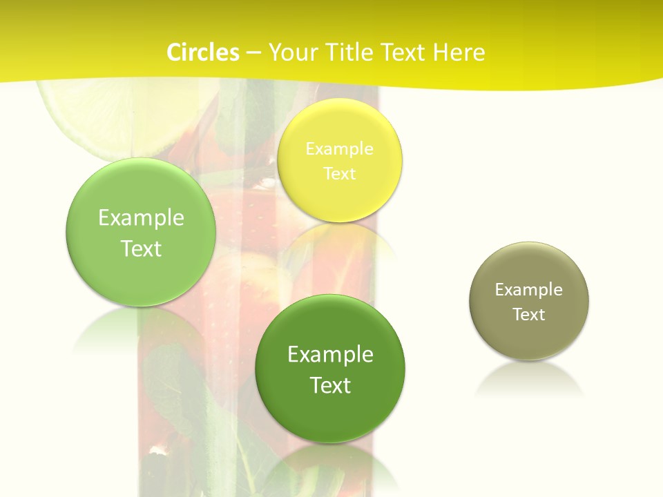 Latin Beverage Ice PowerPoint Template