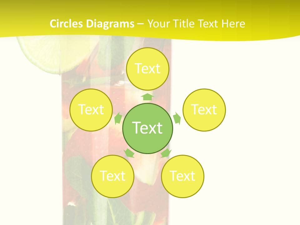 Latin Beverage Ice PowerPoint Template