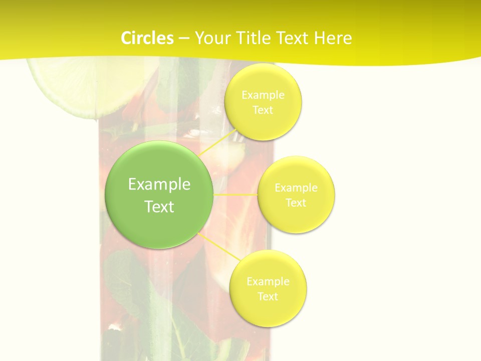 Latin Beverage Ice PowerPoint Template