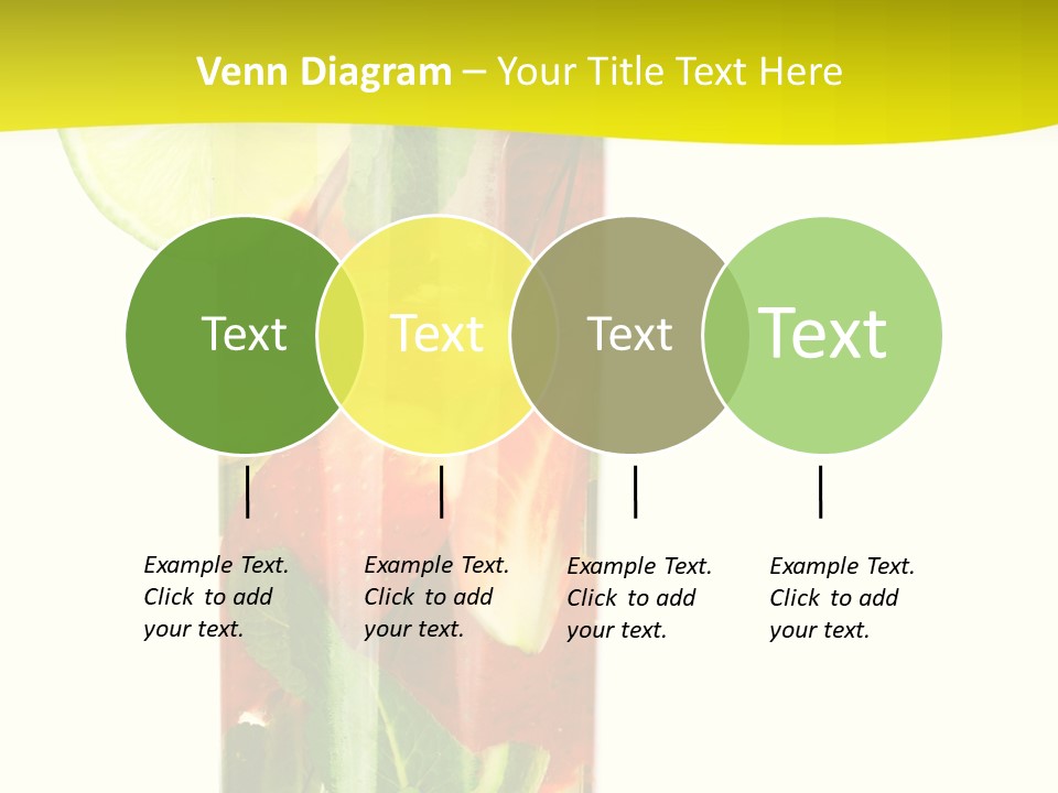 Latin Beverage Ice PowerPoint Template