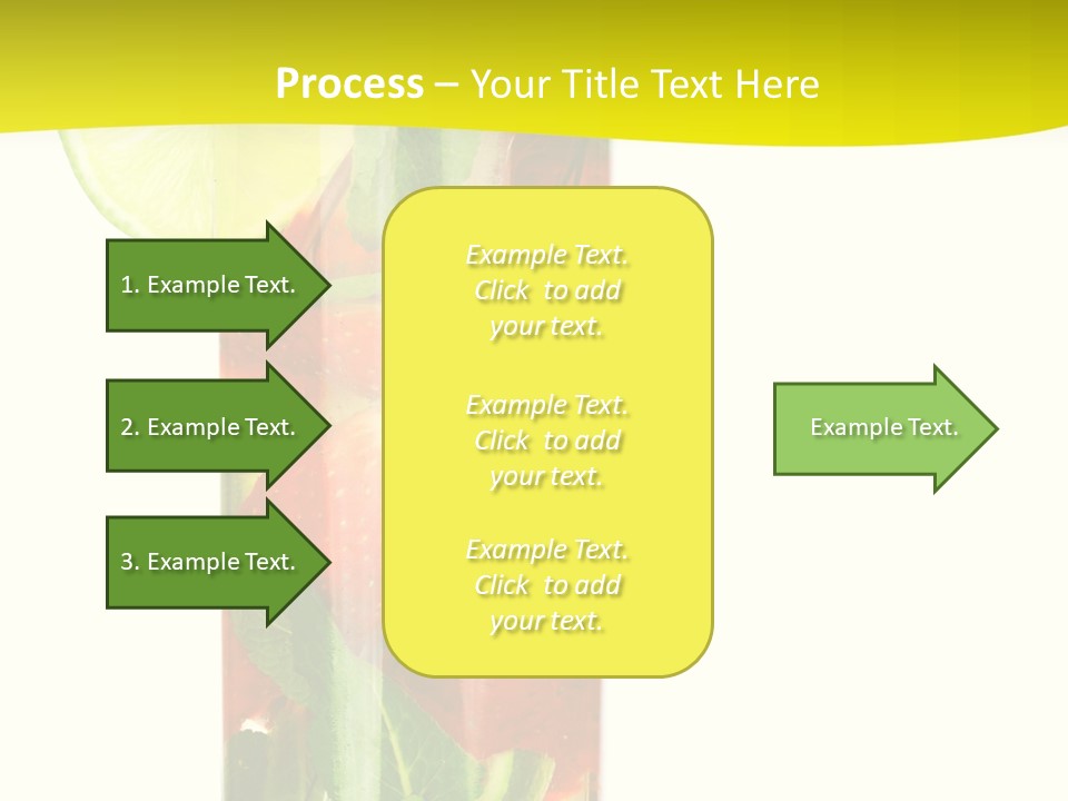 Latin Beverage Ice PowerPoint Template