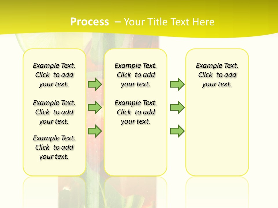 Latin Beverage Ice PowerPoint Template