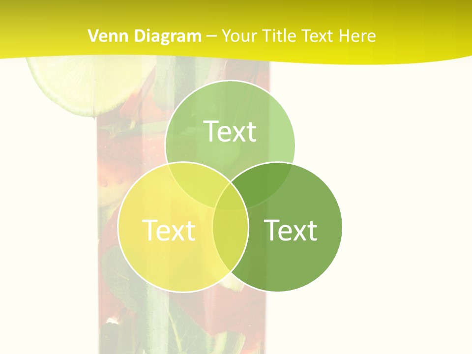 Latin Beverage Ice PowerPoint Template