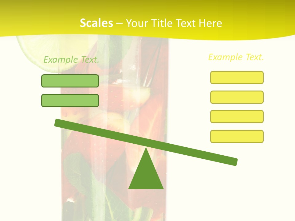 Latin Beverage Ice PowerPoint Template