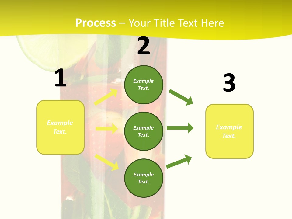 Latin Beverage Ice PowerPoint Template