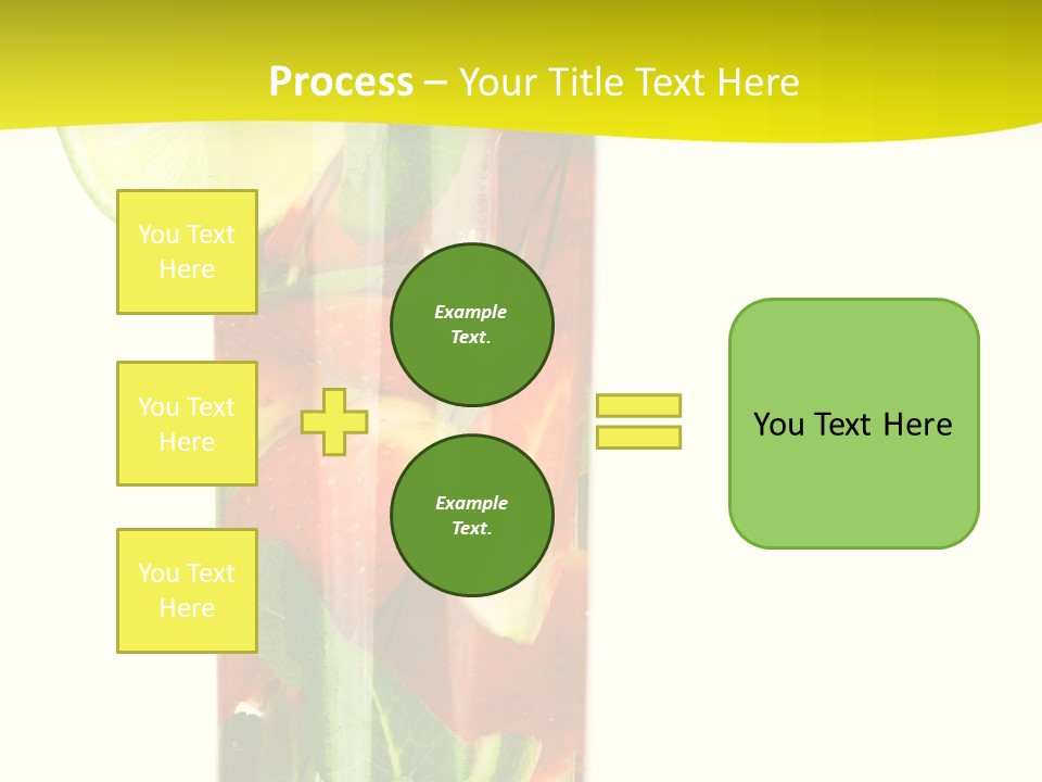 Latin Beverage Ice PowerPoint Template