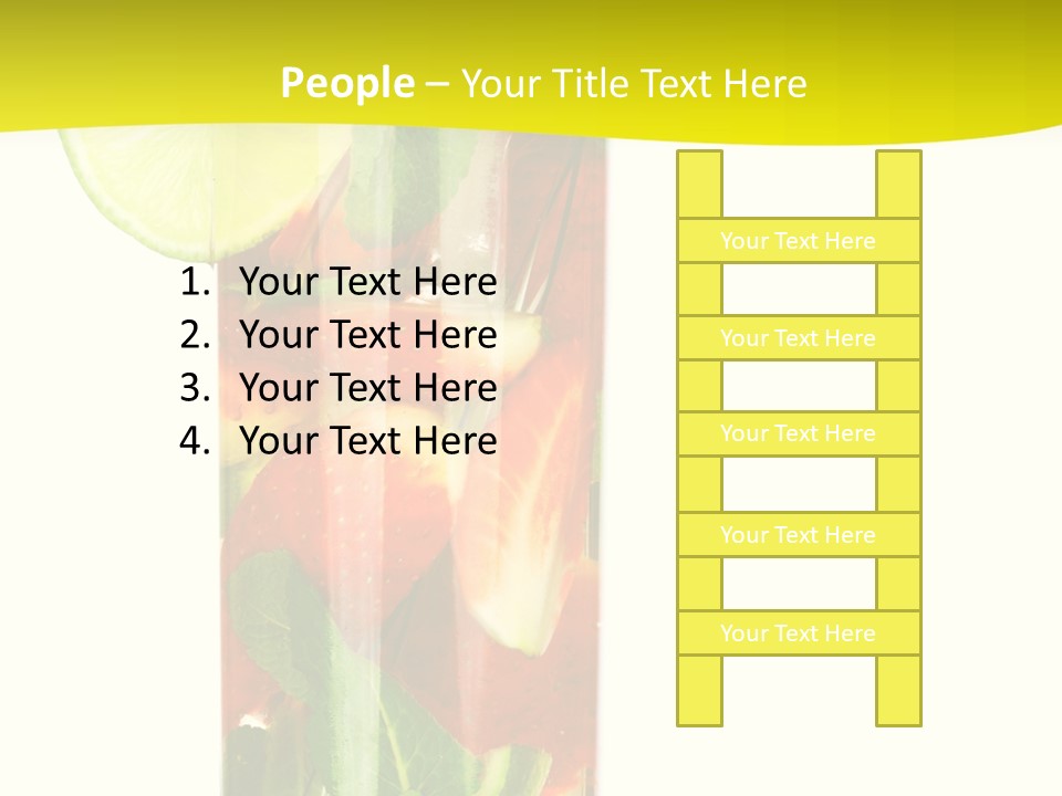 Latin Beverage Ice PowerPoint Template