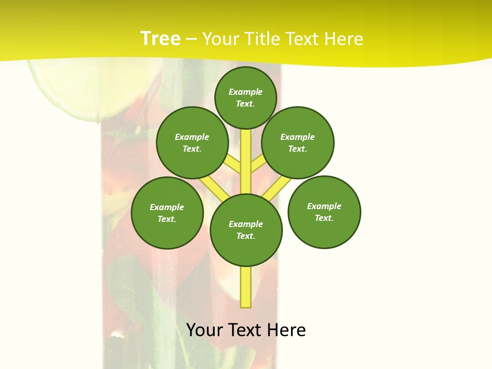 Latin Beverage Ice PowerPoint Template