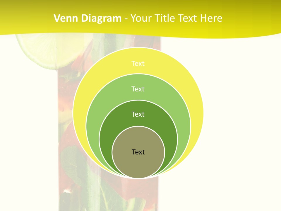 Latin Beverage Ice PowerPoint Template