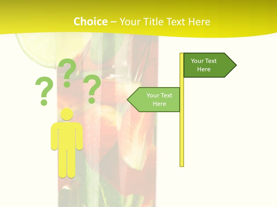 Latin Beverage Ice PowerPoint Template