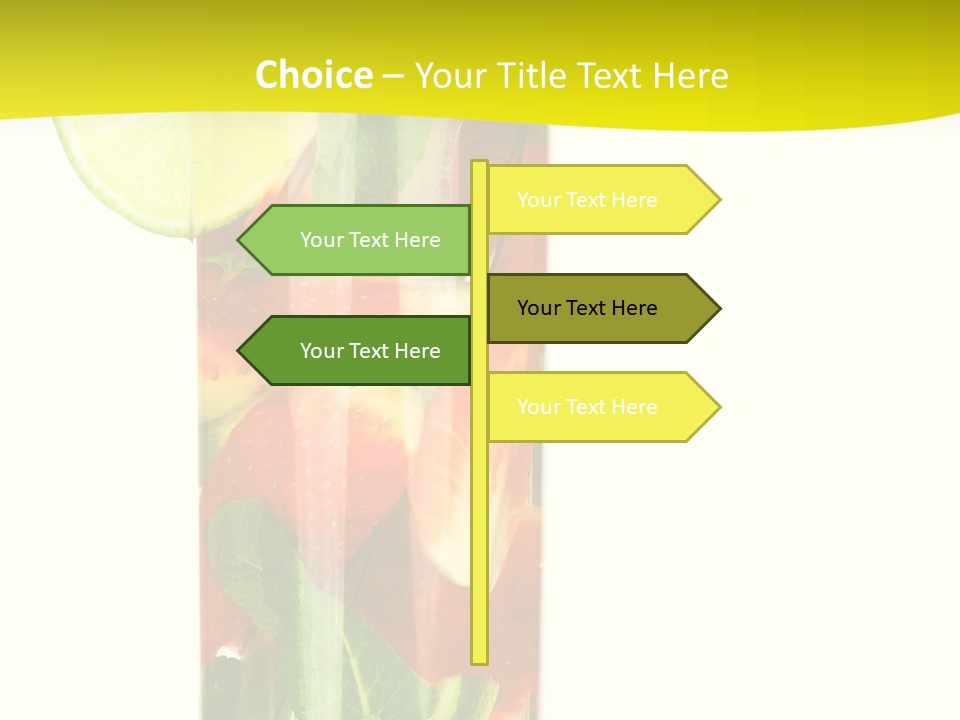 Latin Beverage Ice PowerPoint Template