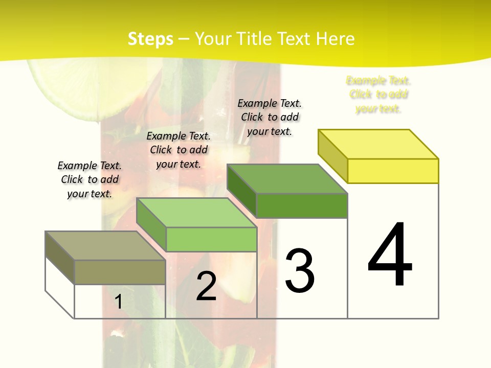 Latin Beverage Ice PowerPoint Template