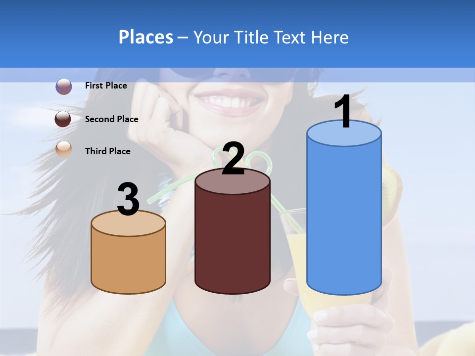 Citrus Holiday Juice PowerPoint Template