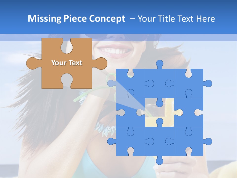 Citrus Holiday Juice PowerPoint Template