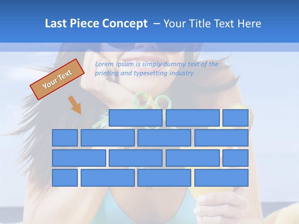 Citrus Holiday Juice PowerPoint Template