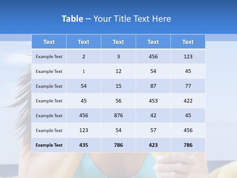 Citrus Holiday Juice PowerPoint Template
