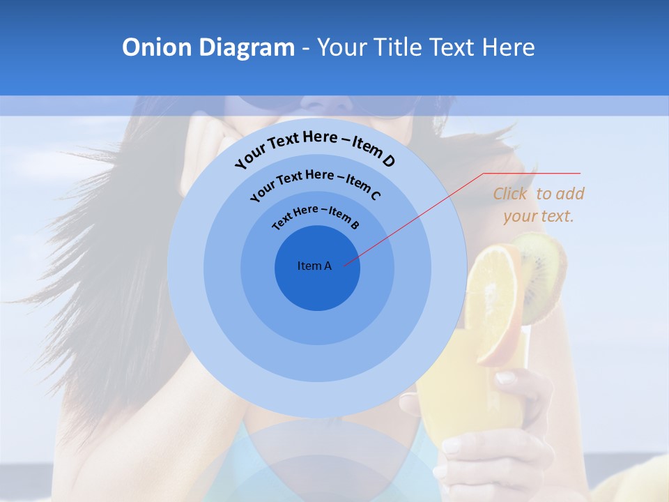 Citrus Holiday Juice PowerPoint Template