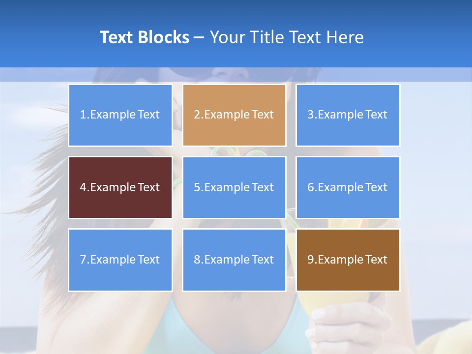 Citrus Holiday Juice PowerPoint Template