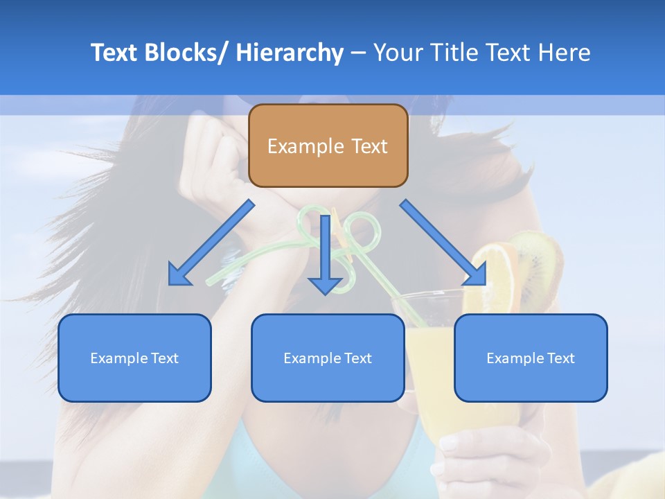 Citrus Holiday Juice PowerPoint Template