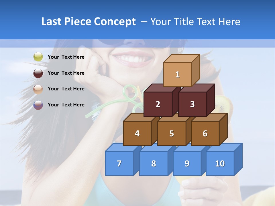 Citrus Holiday Juice PowerPoint Template