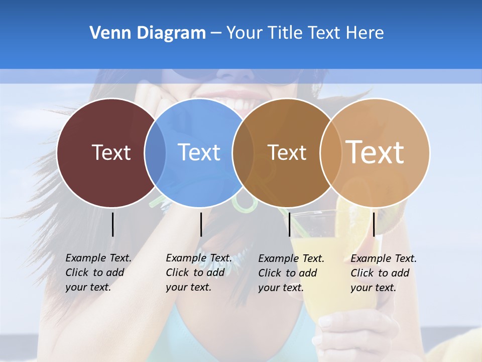 Citrus Holiday Juice PowerPoint Template